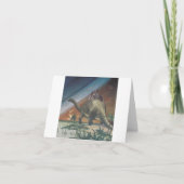 Dinosaurier-Nickerchen - Karte (Vorderseite)