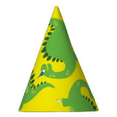 Dinosaurier Niedlich 1. Geburtstag Party Hats Partyhütchen (Rechts)