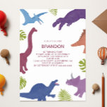 Dinosaurier Niedlich Dino Kid Geburtstagsparty Einladung<br><div class="desc">Feiern Sie den Geburtstag Ihres Kindes mit dieser niedlichen Dino-Einladung. Sie können den gesamten Text auf dieser Karte zum Anzug Ihres Ereignisses anpassen.</div>