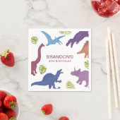 Dinosaurier Niedlich Dino Kid Geburtstagsparty Serviette (Beispiel)