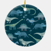 Dinosaurier Niedlich Keramik Ornament (Hinten)