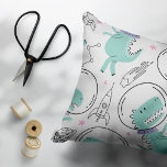 Dinosaurier, Niedliche Dinosaurier, Raumschiff, St Haustierbett<br><div class="desc">Niedliche,  lustige und bezaubernde Muster mit Dinosauriern. Modernes und trendiges Geschenk,  perfekt für den Dinosaurier-Liebhaber in Ihrem Leben.</div>