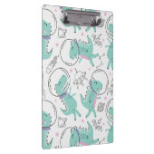 Dinosaurier, Niedliche Dinosaurier, Raumschiff, St Klemmbrett (Rechts)