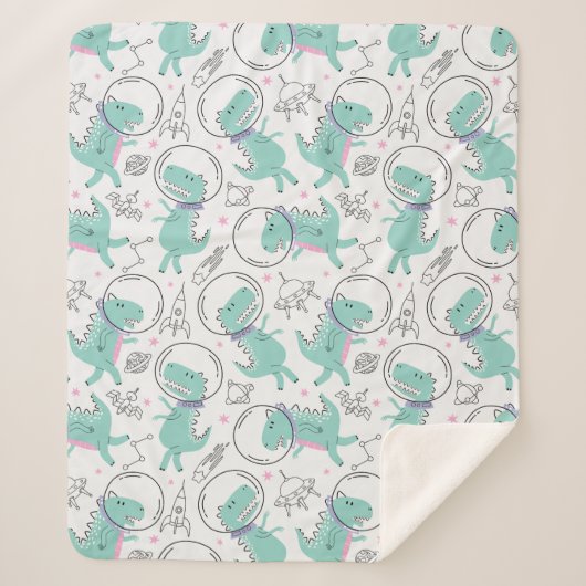 Dinosaurier, Niedliche Dinosaurier, Raumschiff, St Sherpadecke (Vorderseite)