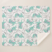 Dinosaurier, Niedliche Dinosaurier, Raumschiff, St Sherpadecke (Vorderseite (Horizontal))