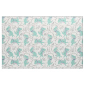 Dinosaurier, Niedliche Dinosaurier, Raumschiff, St Stoff (Fat Quarter (45,7 x 55,9 cm))