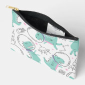 Dinosaurier, Niedliche Dinosaurier, Raumschiff, St Zubehörtasche (Offen)