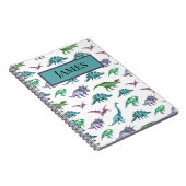 Dinosaurier-Notebook für Kinder Notizblock (Rechte Seite)