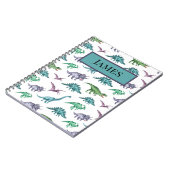 Dinosaurier-Notebook für Kinder Notizblock (Linke Seite)