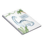 Dinosaurier-Notebook - Niedliches vorhistorisches  Notizblock (Rechte Seite)