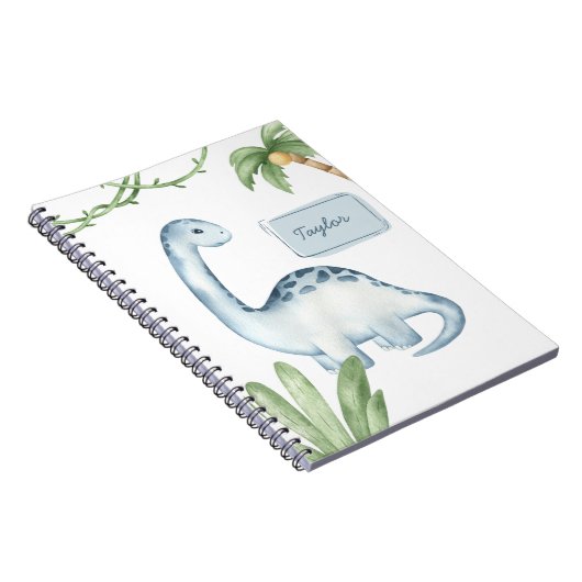 Dinosaurier-Notebook - Niedliches vorhistorisches  Notizblock (Rechte Seite)