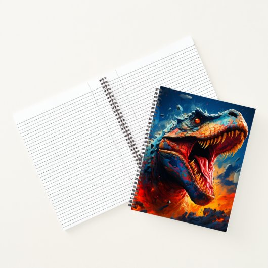 Dinosaurier Notizblock (Innenseite)