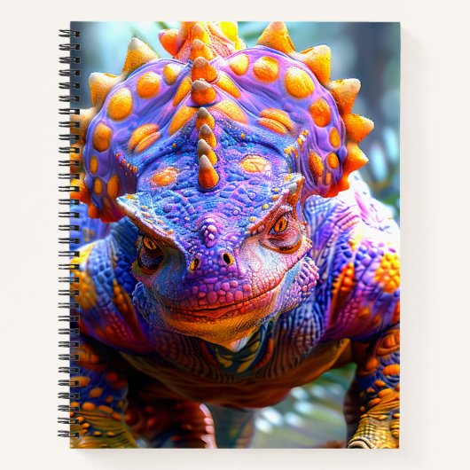 Dinosaurier Notizblock (Vorderseite)