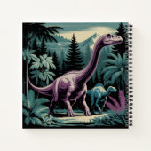 Dinosaurier Notizblock (Rückseite)