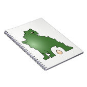 Dinosaurier Notizblock (Rechte Seite)