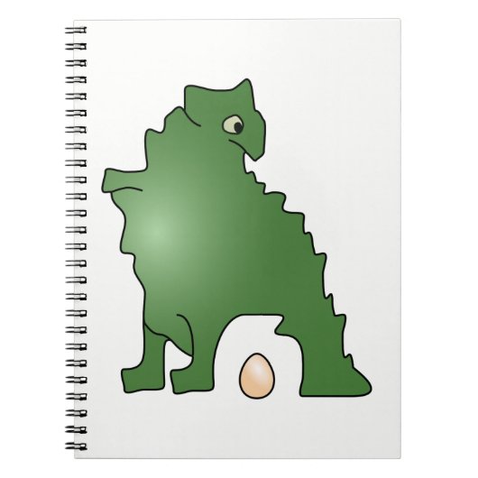 Dinosaurier Notizblock (Vorderseite)