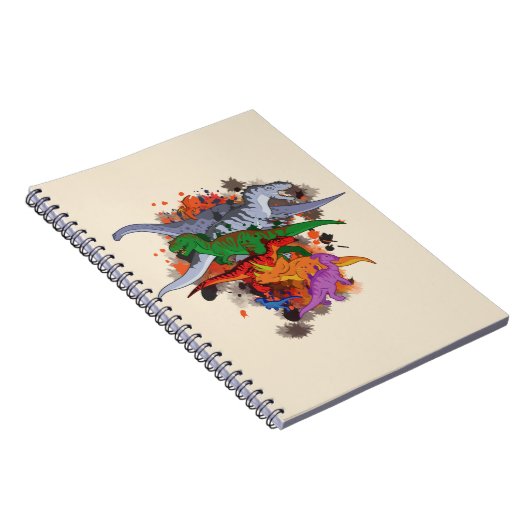 Dinosaurier Notizblock (Rechte Seite)