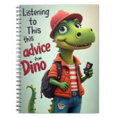Dinosaurier Notizblock (Vorderseite)