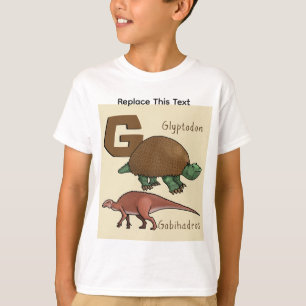 Dinosaurier- oder prähistorisches Tier-T-Shirt T-Shirt