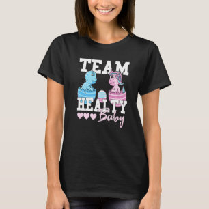 Dinosaurier oder Unicorn Team Gesunde Kinder Gesch T-Shirt