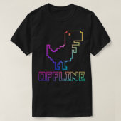 Dinosaurier offline1 T-Shirt (Design vorne)