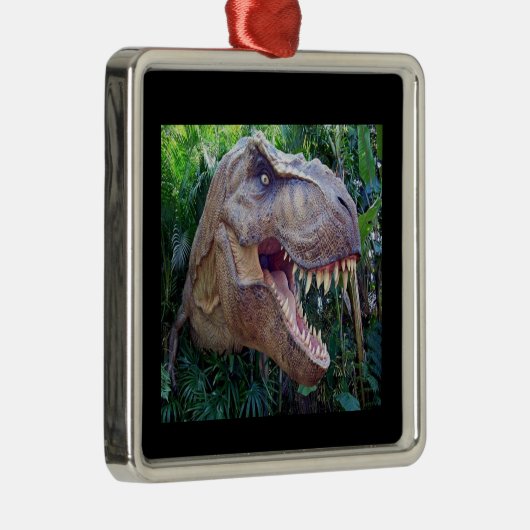Dinosaurier Ornament Aus Metall (Rechts)