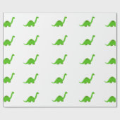 Dinosaurier-Packpapier-Geburtstag Geschenkpapier (Flach)