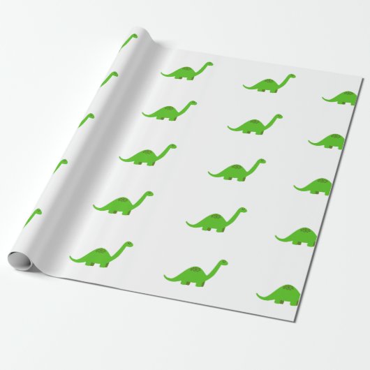 Dinosaurier-Packpapier-Geburtstag Geschenkpapier (Ungerollt)