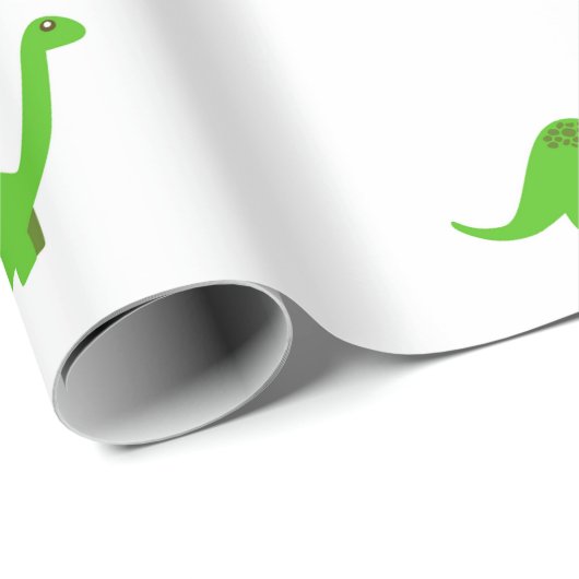 Dinosaurier-Packpapier-Geburtstag Geschenkpapier (Rolleneckpunkt)