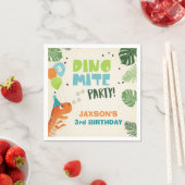 Dinosaurier Paper Napkins Geburtstag Dino Party Bo Serviette (Beispiel)