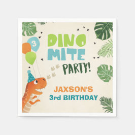 Dinosaurier Paper Napkins Geburtstag Dino Party Bo Serviette