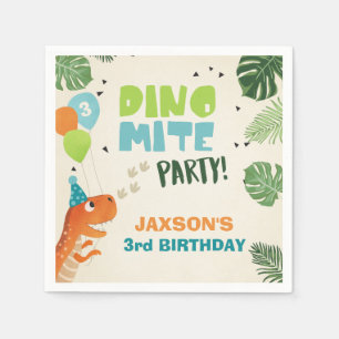 Dinosaurier Paper Napkins Geburtstag Dino Party Bo Serviette
