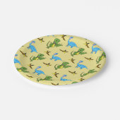Dinosaurier Paper Teller (Schrägansicht)