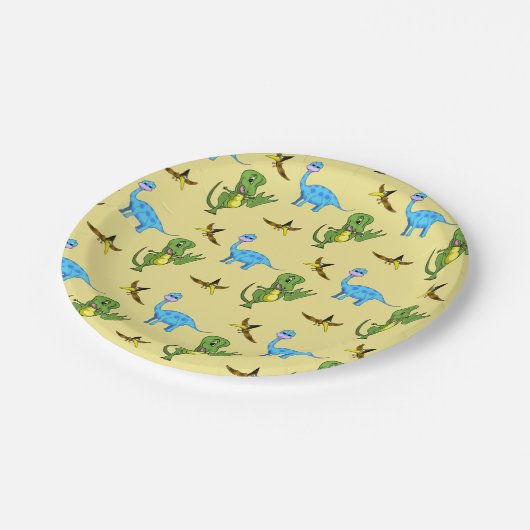 Dinosaurier Paper Teller (Schrägansicht)