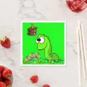 Dinosaurier-Papier-Servietten Serviette (Beispiel)