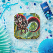 Dinosaurier Pappteller (Party)