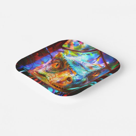 Dinosaurier Pappteller (Gewinkelt)