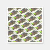 Dinosaurier Party Animal Serviette (Vorderseite)