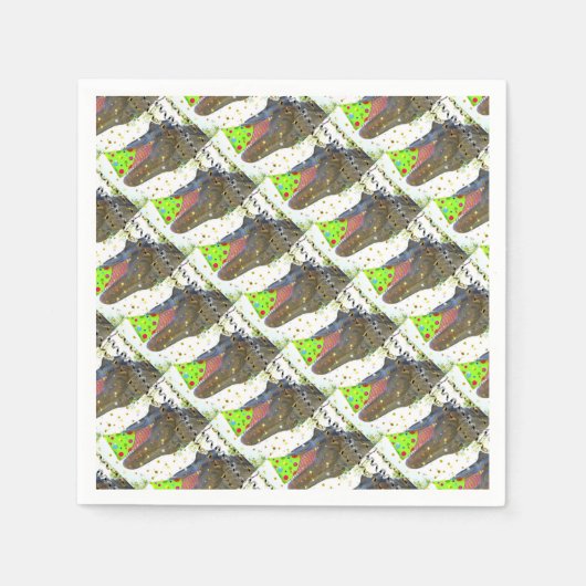 Dinosaurier Party Animal Serviette (Vorderseite)