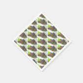 Dinosaurier Party Animal Serviette (Ecke)