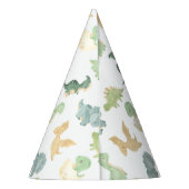 Dinosaurier-Party Dino mite Birthday Partyhütchen (Rückseite)