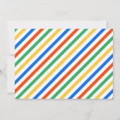 Dinosaurier-Party Einladung (Rückseite)