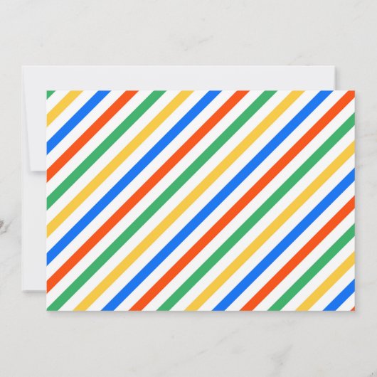 Dinosaurier-Party Einladung (Rückseite)