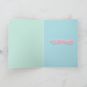 Dinosaurier Party! Karte (Innenseite)