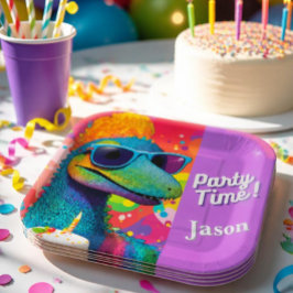 Dinosaurier Party Paper Teller