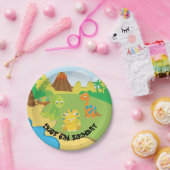 Dinosaurier-Party-Teller Pappteller (Party)