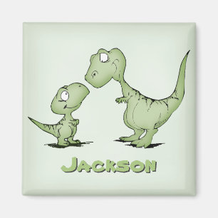 Dinosaurier personalisiert magnet