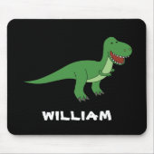 Dinosaurier Personalisierter Individuelle Name zur Mousepad (Vorne)