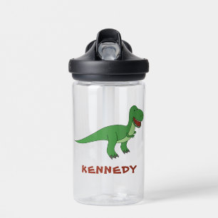 Dinosaurier Personalisierter Individuelle Name zur Trinkflasche