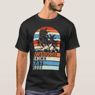Dinosaurier Phantastisch seit Mai 1998 Glückwunsch T-Shirt